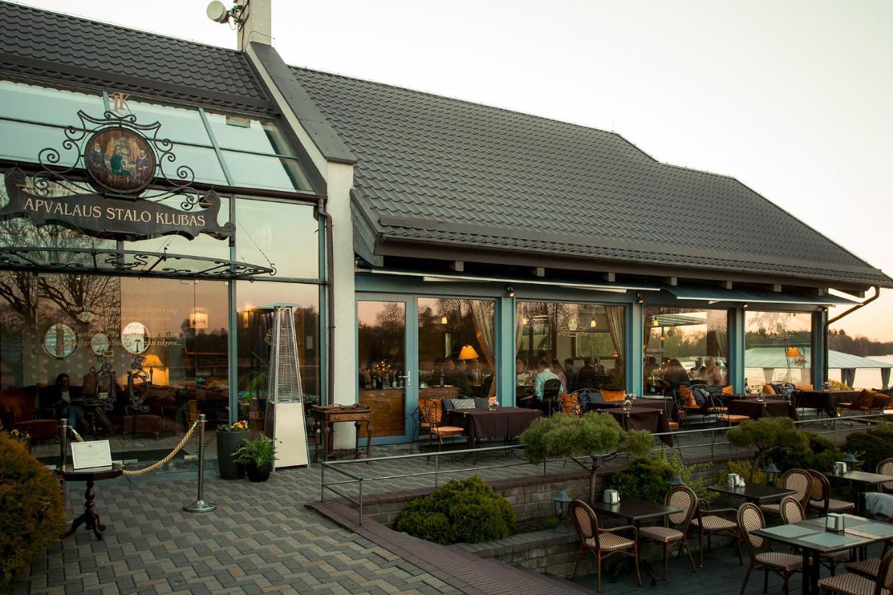 Apvalaus Stalo Klubas Gastro & Spa Hotel Trakai Exterior foto